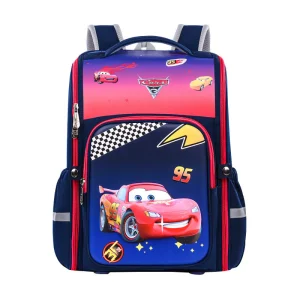 خرید کیف مدرسه ای پسرانه خارجی انیمیشن ماشین ها