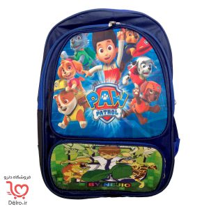 فروش عمده انواع کیف مدرسه پسرانه کارتونی سگ های نگهبان و بن تن