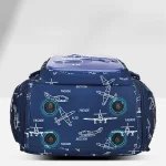 کیف مدرسه خارجی طرح جت (هواپیما)