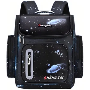 کوله پشتی پسرانه مدرسه ای طرح کهکشان و ستاره