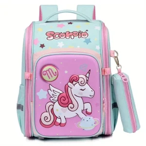 scorpio backpack for girls unicorn design 5