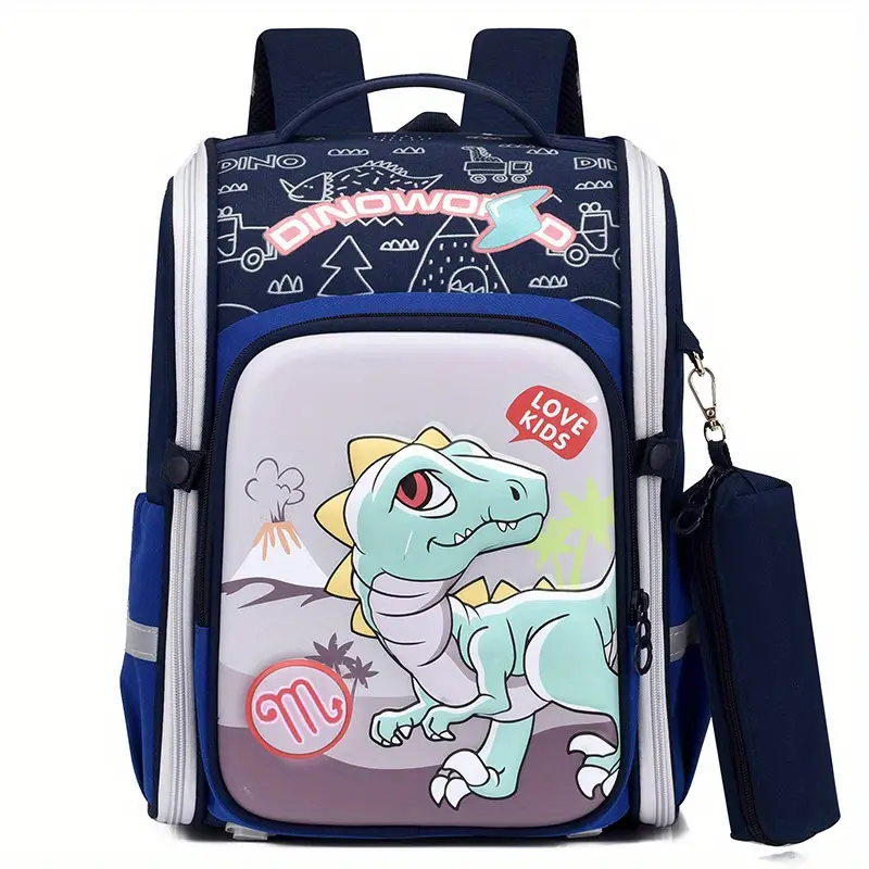 scorpio school backpack dinosaur design