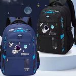 کوله پشتی مدرسه ای یونیورس مشکی و سرمه ای