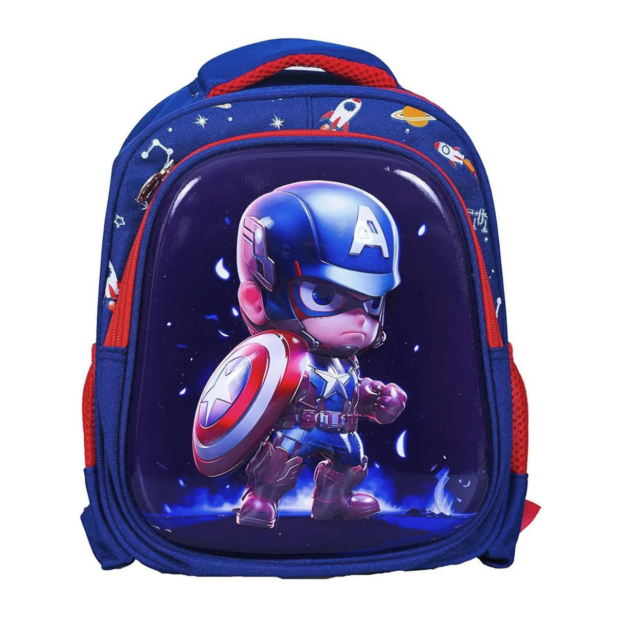کوله پشتی مهدکودکی پسرانه طرح کاپتان آمریکایی کد882