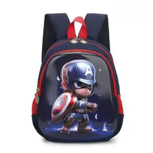 کوله پشتی مهدکودکی پسرانه طرح کاپتان آمریکایی کد884