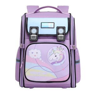 کوله پشتی دخترانه خارجی طرح یونیکورن dream trip کد9994