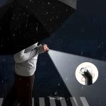 چتر مدل چراغ دار کد Rotating LED