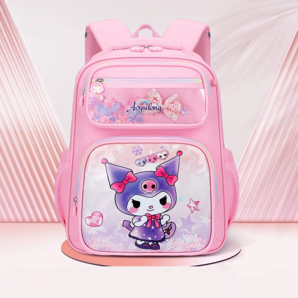 chrome aquarium school backpack for girls 658 11