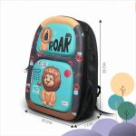 کوله پشتی طرح شیر جنگل کد 554 | سرمه ای | گارانتی اصالت و سلامت فیزیکی کالا