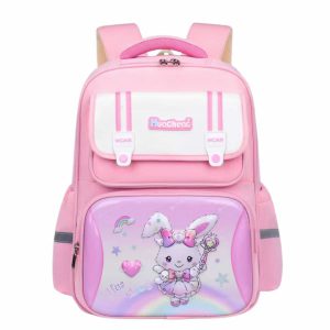 کوله پشتی مدل خرگوش پاپیون دار کد 449 | صورتی | گارانتی اصالت و سلامت فیزیکی کالا