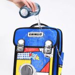 کوله پشتی مدل دوبعدی 4272 طرح فضانورد