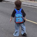 کوله پشتی طرح موشک و فضانورد کد 443 | آبی | گارانتی اصالت و سلامت فیزیکی کالا