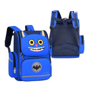 کوله پشتی کودک طرح بتمن آبی رنگ کد 88777