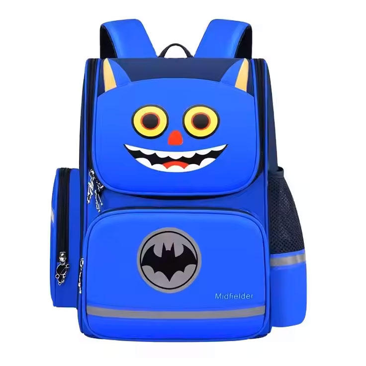 کوله پشتی کودک طرح بتمن آبی رنگ کد 88777