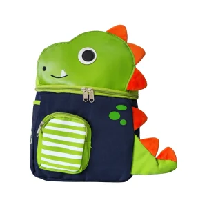 کوله پشتی children backpack green dinosaur 2004 1