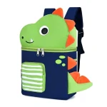 کوله پشتی بچگانه طرح دایناسور سبز کد2004