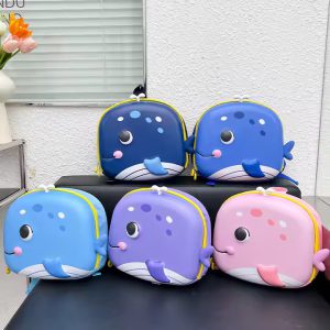 کوله پشتی بچگانه فایبر مدل نهنگ کد 9677