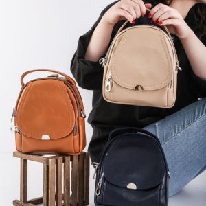 مینی کوله 3 کاره دخترانه دوشی و دستی و کوله کد619