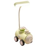 چراغ مطالعه و چراغ خواب شارژی مدل قطار به همراه مداد تراش سبز