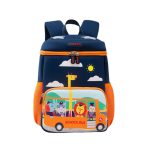 کیف کودک خارجی طرح سرویس مدرسه اتوبوسی برند اولنگ کد olang 6104