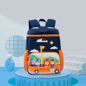 کیف کودک خارجی طرح سرویس مدرسه اتوبوسی برند اولنگ کد olang 6104
