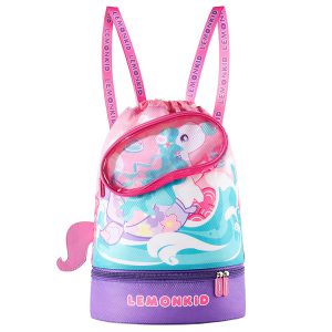 کوله پشتی lemonkid waterproof pool backpack unicorn 6601 1