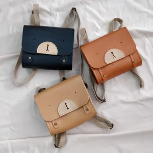 کوله چرم مصنوعی طرح خرس تدی کد7883