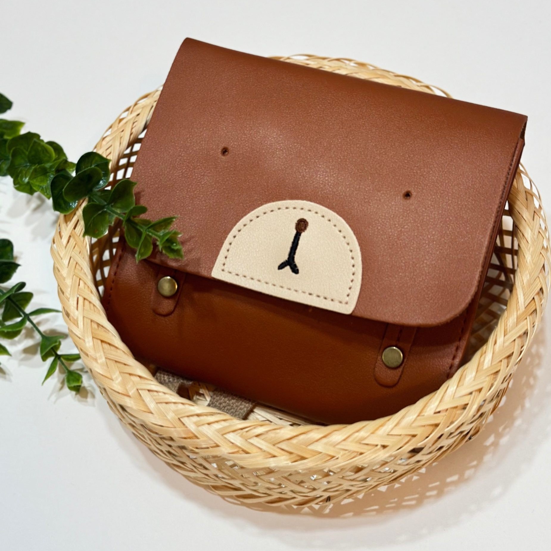 کوله چرم مصنوعی طرح خرس تدی کد7883