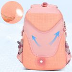 نمای پشتی کوله پشتی ارگونومیک دخترانه