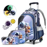 ست سه تکه کیف مدرسه فضانورد برای پسر بچهها