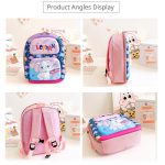 کوله پشتی کودک فایبر طرح فیل کد 665