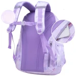 نمای پشت کیف مدرسه دخترانه دریخچالی