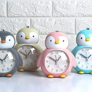 penguin alarm clock night light musical alarm 1