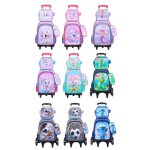 داخل کیف مدرسه چرخدار دخترانه کد 14