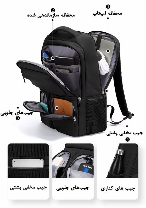 خرید کیف کولی مسافرتی بنج 1807