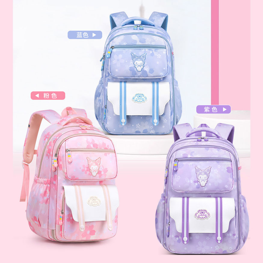 نمای کامل کوله پشتی کرومی دخترانه 77546