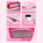 داخل کوله پشتی دخترانه با فضای جادار