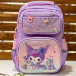 کوله پشتی مدرسه دخترانه آکواریومی طرح کرومی جادوگر کد 1413