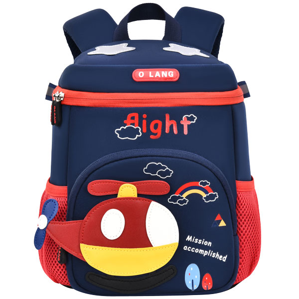 کوله پشتی کودک طرح هلیکوپتر اولنگ 6166