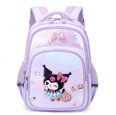 کوله پشتی دخترانه کرومی طرح NICE مدل آکواریومی