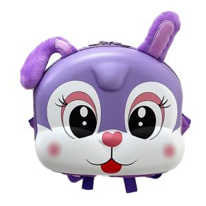 کوله پشتی مهدکودک فایبر طرح خرگوش چشم درشت کد 1352