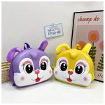 کوله پشتی کودکانه با طرح فانتزی خرگوش برای دختر بچه‌ها