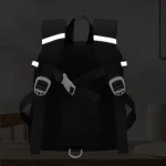 کوله بچگانه رباتی با نوار شب‌تاب ایمنی