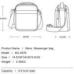 ابعاد کیف دوشی بنج 2876