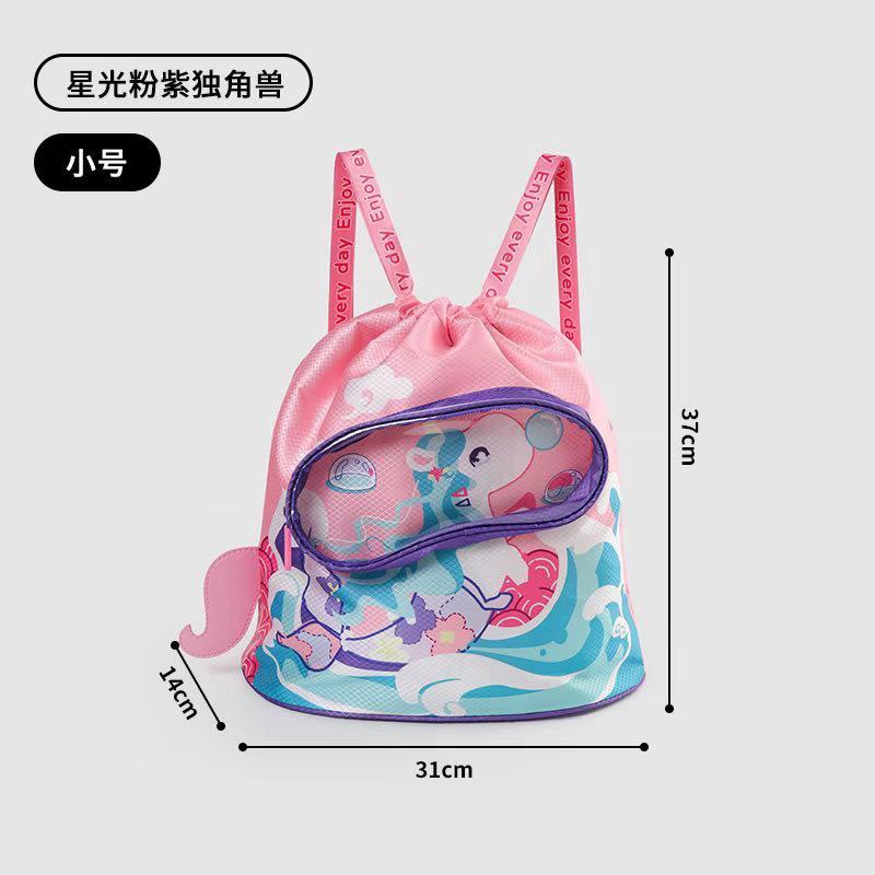 کوله‌پشتی کودک طرح تک‌شاخ دریایی