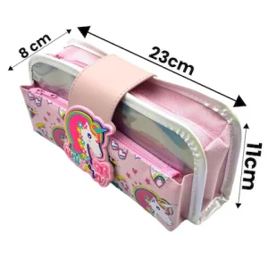 جامدادی رنگارنگ براق طرح دختر کد VEST 6569