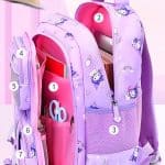 جیب های زیاد کیف کرومی برای دانش‌آموزان