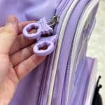 زیپ مقاوم کوله مدرسه کرومی