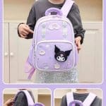 کوله مدرسه کرومی با طراحی طبی