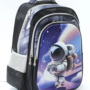 Fab N Funky Black Astronaut Backpack 7